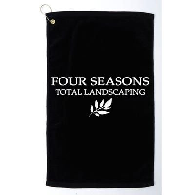 Four Season Total Landscaping Lawn Care Ladscape Architect Golf Towel