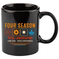 Four Season Total Landscaping Lawn Care Ladscape Architect 11oz C Handle Ceramic Mug