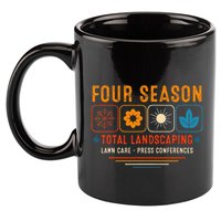 Four Season Total Landscaping Lawn Care Ladscape Architect 11oz C Handle Ceramic Mug