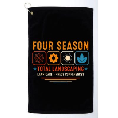 Four Season Total Landscaping Lawn Care Ladscape Architect Golf Towel