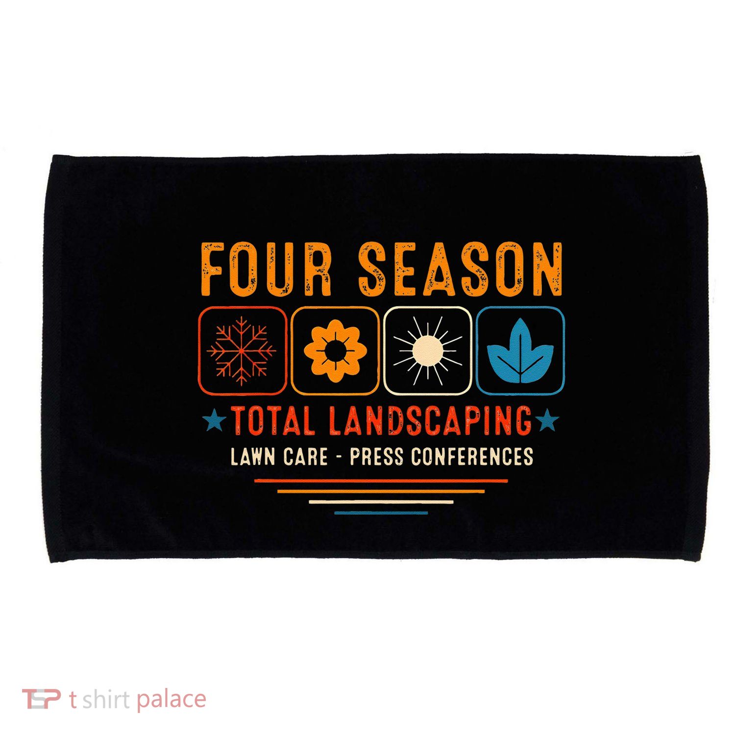 Four Season Total Landscaping Lawn Care Ladscape Architect Microfiber Hand Towel