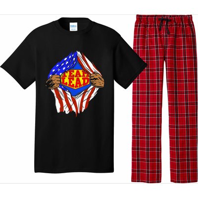 Funny Super Team Lead Hero Job Pajama Set