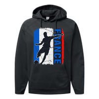 France Soccer Team French Flag Jersey Football Fans Performance Fleece Hoodie