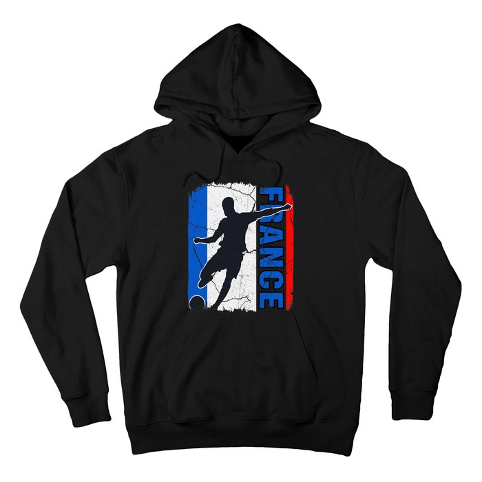 France Soccer Team French Flag Jersey Football Fans Hoodie