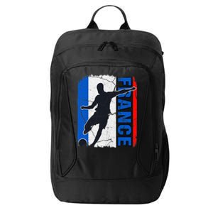 France Soccer Team French Flag Jersey Football Fans City Backpack