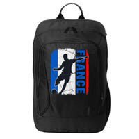 France Soccer Team French Flag Jersey Football Fans City Backpack