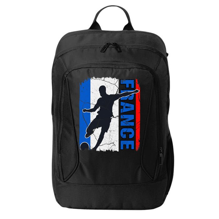 France Soccer Team French Flag Jersey Football Fans City Backpack