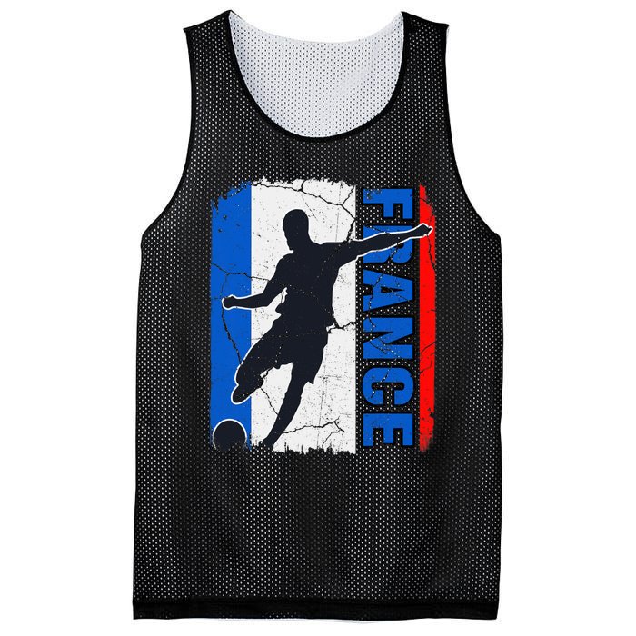 France Soccer Team French Flag Jersey Football Fans Mesh Reversible Basketball Jersey Tank