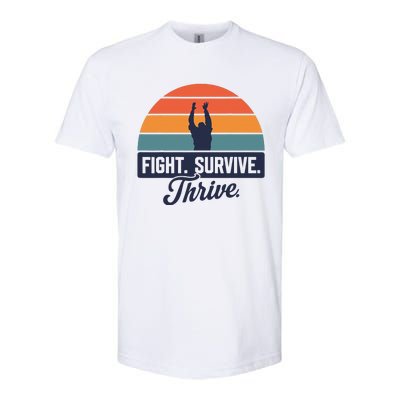 Fight. Survive. Thrive Softstyle CVC T-Shirt