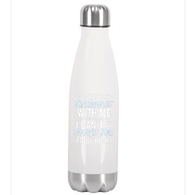 Funny Sarcasm Tee, Sarcastic Humor, Novelty Sarcasm Stainless Steel Insulated Water Bottle