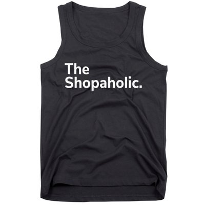 Funny Shopaholic Thanksgiving Holiday Dinner Gift Tank Top