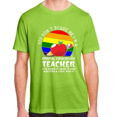 Funny Sped Teacher Sped Ed Retro Special Education Teacher Cute Gift Adult ChromaSoft Performance T-Shirt