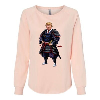 Funny Samurai Trump Warrior Womens California Wash Sweatshirt