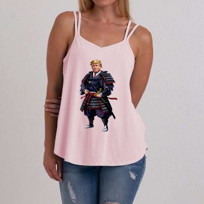 Funny Samurai Trump Warrior Women's Strappy Tank