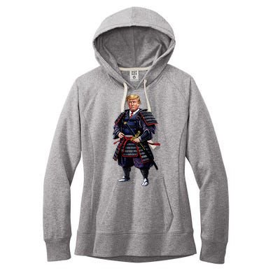 Funny Samurai Trump Warrior Women's Fleece Hoodie