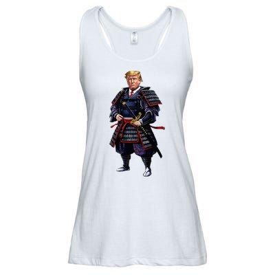 Funny Samurai Trump Warrior Ladies Essential Flowy Tank