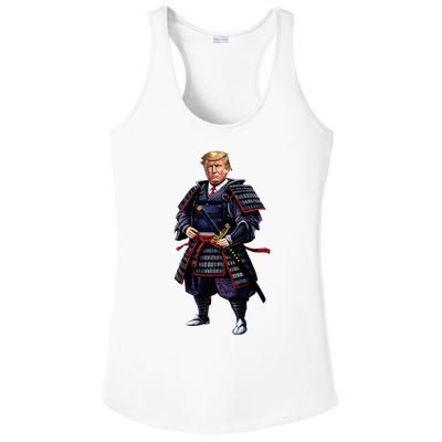 Funny Samurai Trump Warrior Ladies PosiCharge Competitor Racerback Tank