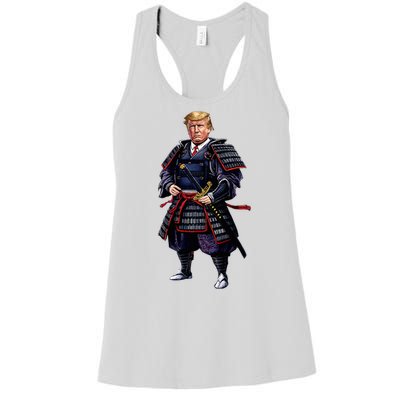 Funny Samurai Trump Warrior Women's Racerback Tank