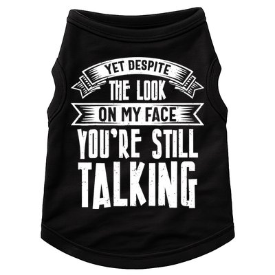 Funny Sarcasm Tee, Sarcastic Humor, Antisocial Humor Doggie Tank