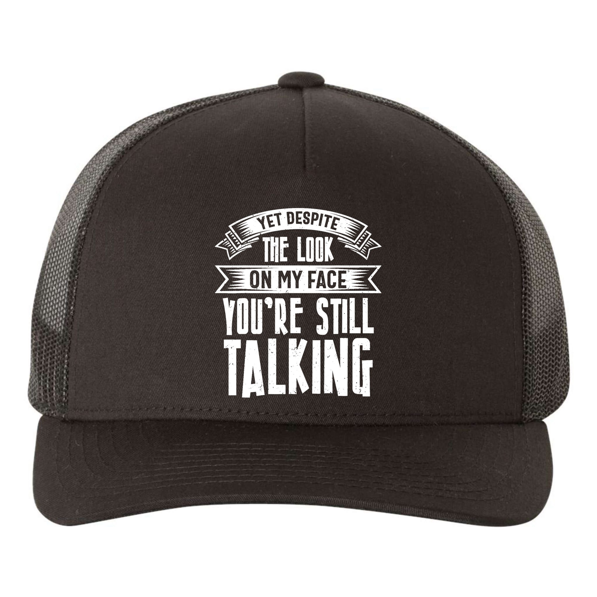 Funny Sarcasm Tee, Sarcastic Humor, Antisocial Humor Yupoong Adult 5-Panel Trucker Hat