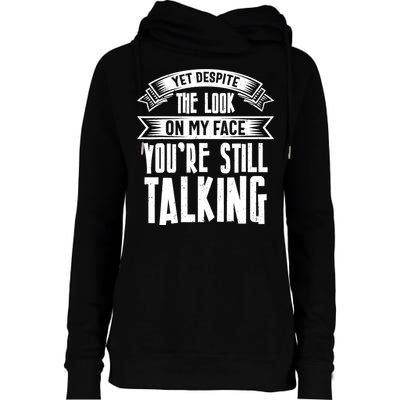 Funny Sarcasm Tee, Sarcastic Humor, Antisocial Humor Womens Funnel Neck Pullover Hood