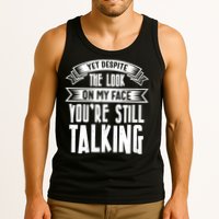 Funny Sarcasm Tee, Sarcastic Humor, Antisocial Humor Tank Top