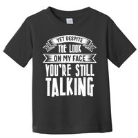 Funny Sarcasm Tee, Sarcastic Humor, Antisocial Humor Toddler T-Shirt