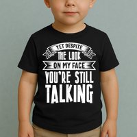 Funny Sarcasm Tee, Sarcastic Humor, Antisocial Humor Toddler T-Shirt