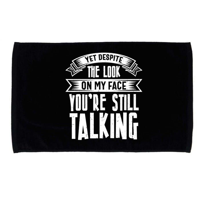 Funny Sarcasm Tee, Sarcastic Humor, Antisocial Humor Microfiber Hand Towel