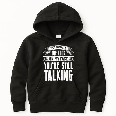 Funny Sarcasm Tee, Sarcastic Humor, Antisocial Humor Kids Hoodie