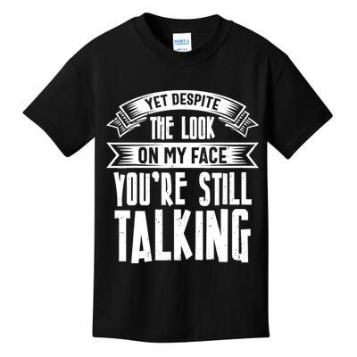 Funny Sarcasm Tee, Sarcastic Humor, Antisocial Humor Kids T-Shirt