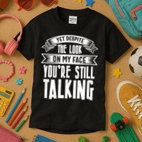 Funny Sarcasm Tee, Sarcastic Humor, Antisocial Humor Kids T-Shirt