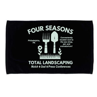 Four Seasons Total Landscaping Make America Rake Again Philadenphia Microfiber Hand Towel