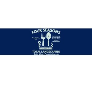 Four Seasons Total Landscaping Make America Rake Again Philadenphia Bumper Sticker