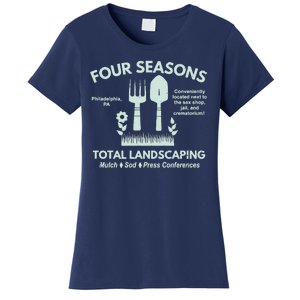 Four Seasons Total Landscaping Make America Rake Again Philadenphia Women's T-Shirt