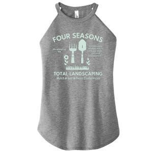 Four Seasons Total Landscaping Make America Rake Again Philadenphia Women's Perfect Tri Rocker Tank