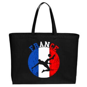 France Soccer Team Player France Soccer Team French Pride Cotton Canvas Jumbo Tote