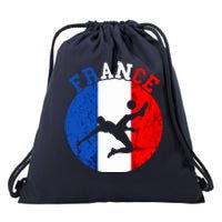 France Soccer Team Player France Soccer Team French Pride Drawstring Bag