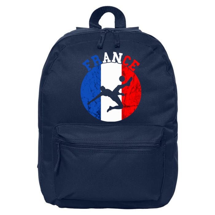 France Soccer Team Player France Soccer Team French Pride 16 in Basic Backpack