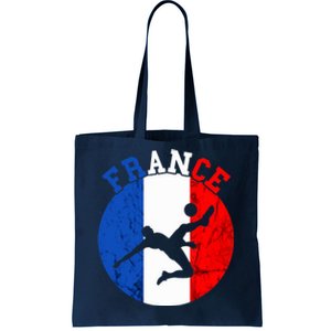 France Soccer Team Player France Soccer Team French Pride Tote Bag