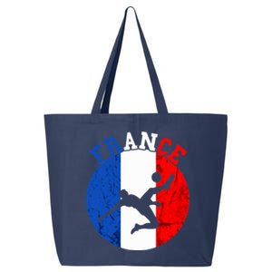 France Soccer Team Player France Soccer Team French Pride 25L Jumbo Tote