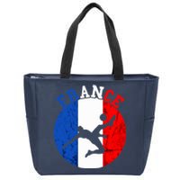 France Soccer Team Player France Soccer Team French Pride Zip Tote Bag