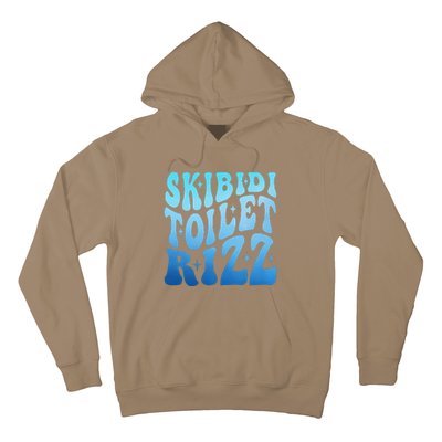 Funny Skibid.I Toilet Rizz Meme Hoodie