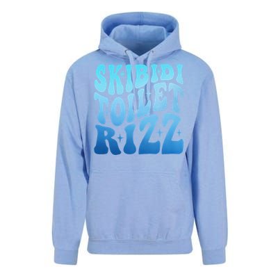 Funny Skibid.I Toilet Rizz Meme Unisex Surf Hoodie