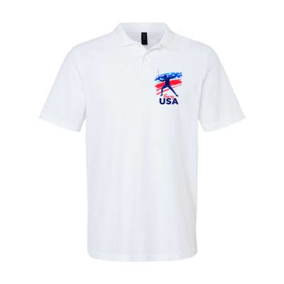 Fencing Support The Team Fencing Player Usa Flag Polo