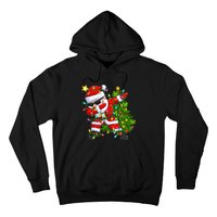 Festive Santa Tree Lights Unique Christmas Gifts Hoodie