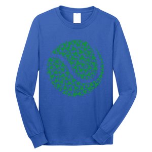 Funny Shamrock Tennis Ball St Patrick's Day Irish Great Gift Long Sleeve Shirt