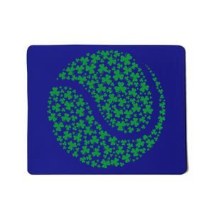 Funny Shamrock Tennis Ball St Patrick's Day Irish Great Gift Mousepad