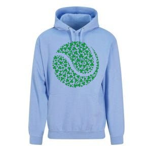 Funny Shamrock Tennis Ball St Patrick's Day Irish Great Gift Unisex Surf Hoodie