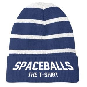 Funny Spaceballs The Tshirt Striped Beanie with Solid Band